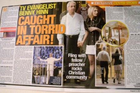 After the divorce when White and televangelist Benny Hinn were pic…