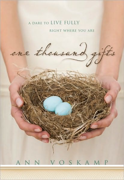 REVIEWING ONE THOUSAND GIFTS BY ANN VOSKAMP Apprising Ministries